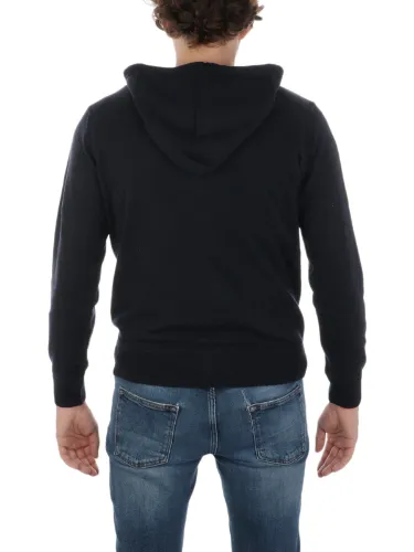Picture of FILIPPO DE LAURENTIIS | Men's Full Zip Wool and Cashmere Sweater