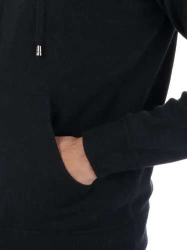 Picture of FILIPPO DE LAURENTIIS | Men's Full Zip Wool and Cashmere Sweater