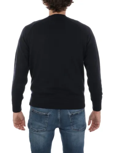 Picture of FILIPPO DE LAURENTIIS | Men's Wool and Cashmere Raglan Pull