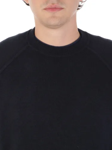 Picture of FILIPPO DE LAURENTIIS | Men's Wool and Cashmere Raglan Pull