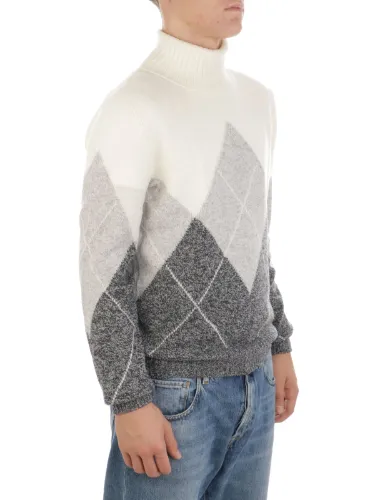 Picture of BARBA | Men's Diamond Wool Sweater