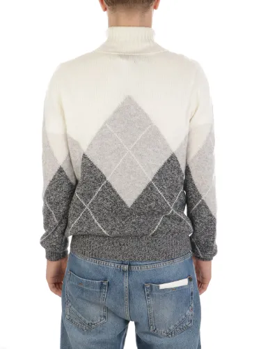 Picture of BARBA | Men's Diamond Wool Sweater
