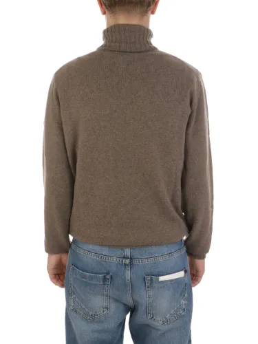 Picture of FILIPPO DE LAURENTIIS | Men's Wool and Cashmere Turtleneck Sweater