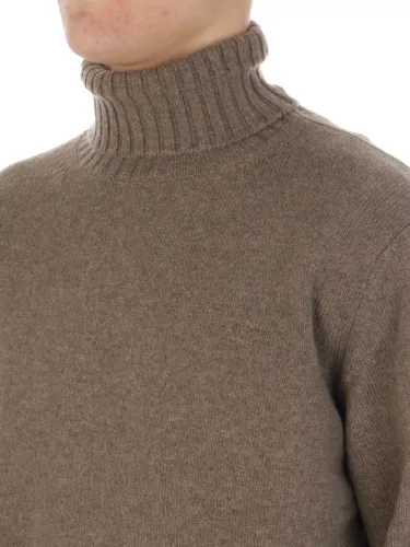 Picture of FILIPPO DE LAURENTIIS | Men's Wool and Cashmere Turtleneck Sweater