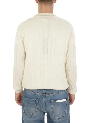 Picture of FILIPPO DE LAURENTIIS | Men's Crew Neck Wool and Cashmere Sweater
