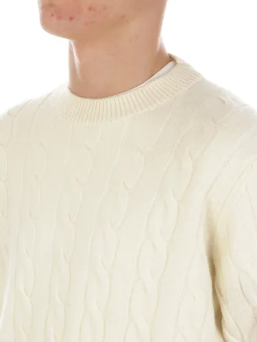 Picture of FILIPPO DE LAURENTIIS | Men's Crew Neck Wool and Cashmere Sweater