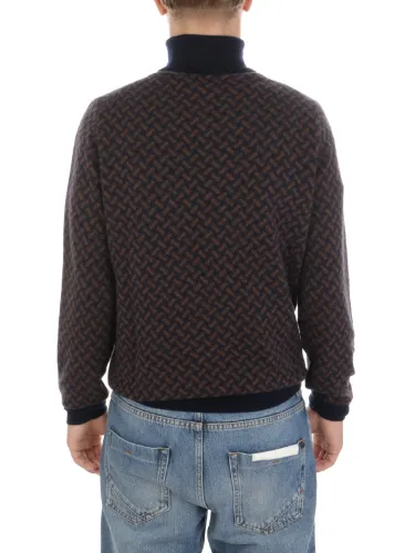 Picture of DRUMOHR | Men's Biscottino Turtleneck in Cashmere