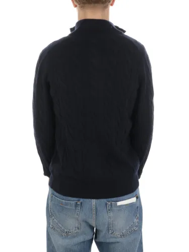 Picture of FILIPPO DE LAURENTIIS | Men's Blusotto Wool and Cashmere Cardigan