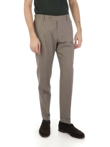 Picture of BERWICH | Morello Men's Trousers In Stretch Wool