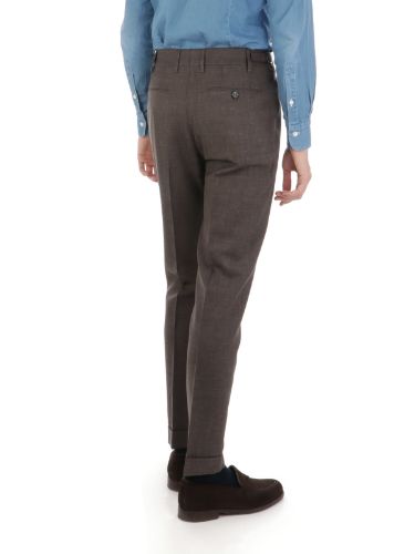 Picture of BERWICH | Men's Vulcanoz Loro Piana Trousers