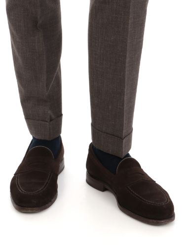 Picture of BERWICH | Men's Vulcanoz Loro Piana Trousers