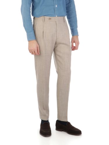 Immagine di BERWICH | Pantalone Uomo Vulcanoz Loro Piana