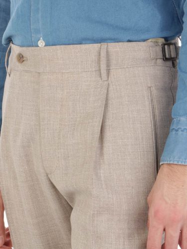 Immagine di BERWICH | Pantalone Uomo Vulcanoz Loro Piana