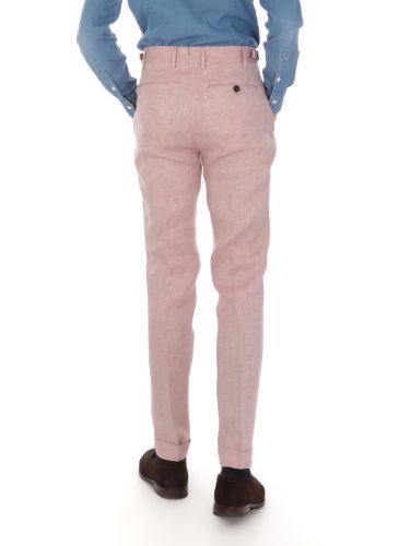 Immagine di BERWICH | Pantalone Uomo Retrolong in Lino