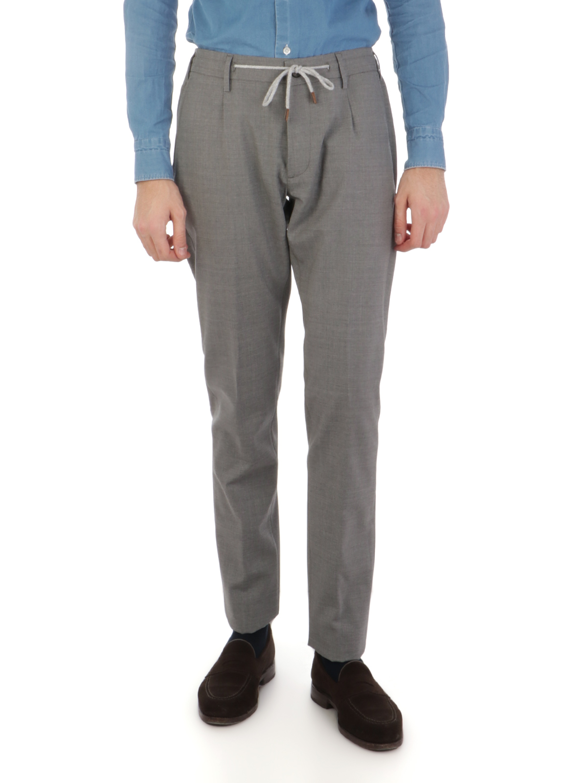 Picture of ELEVENTY | Men's Jogger Pants In Stretch Wool