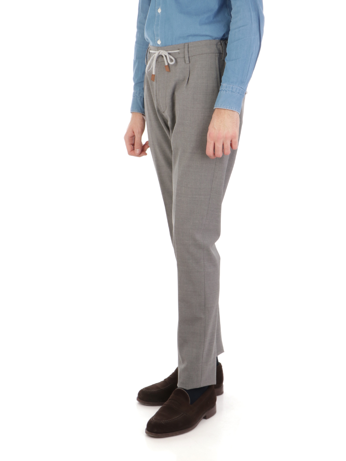 Picture of ELEVENTY | Men's Jogger Pants In Stretch Wool