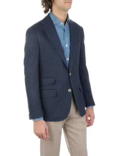 Picture of ELEVENTY | Men's Linen and Cotton Blazer