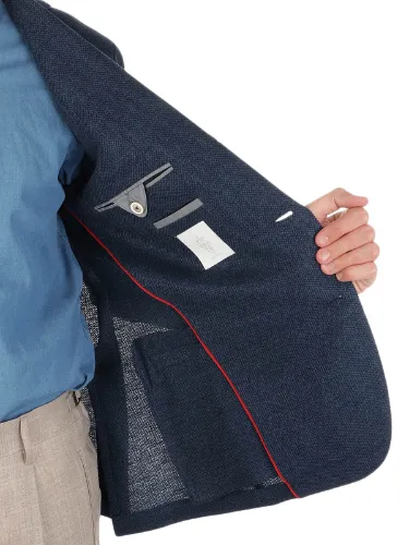 Picture of ELEVENTY | Men's Linen and Cotton Blazer