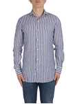 Immagine di BARBA | Camicia Uomo in Lino a Righe