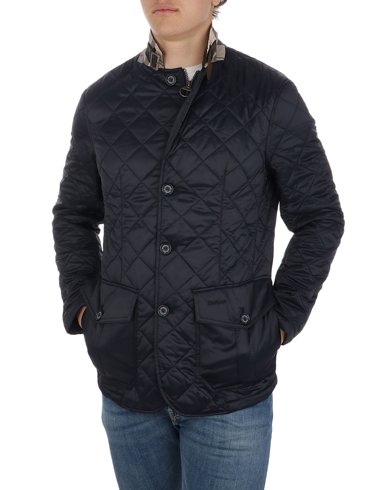 barbour quilted sander