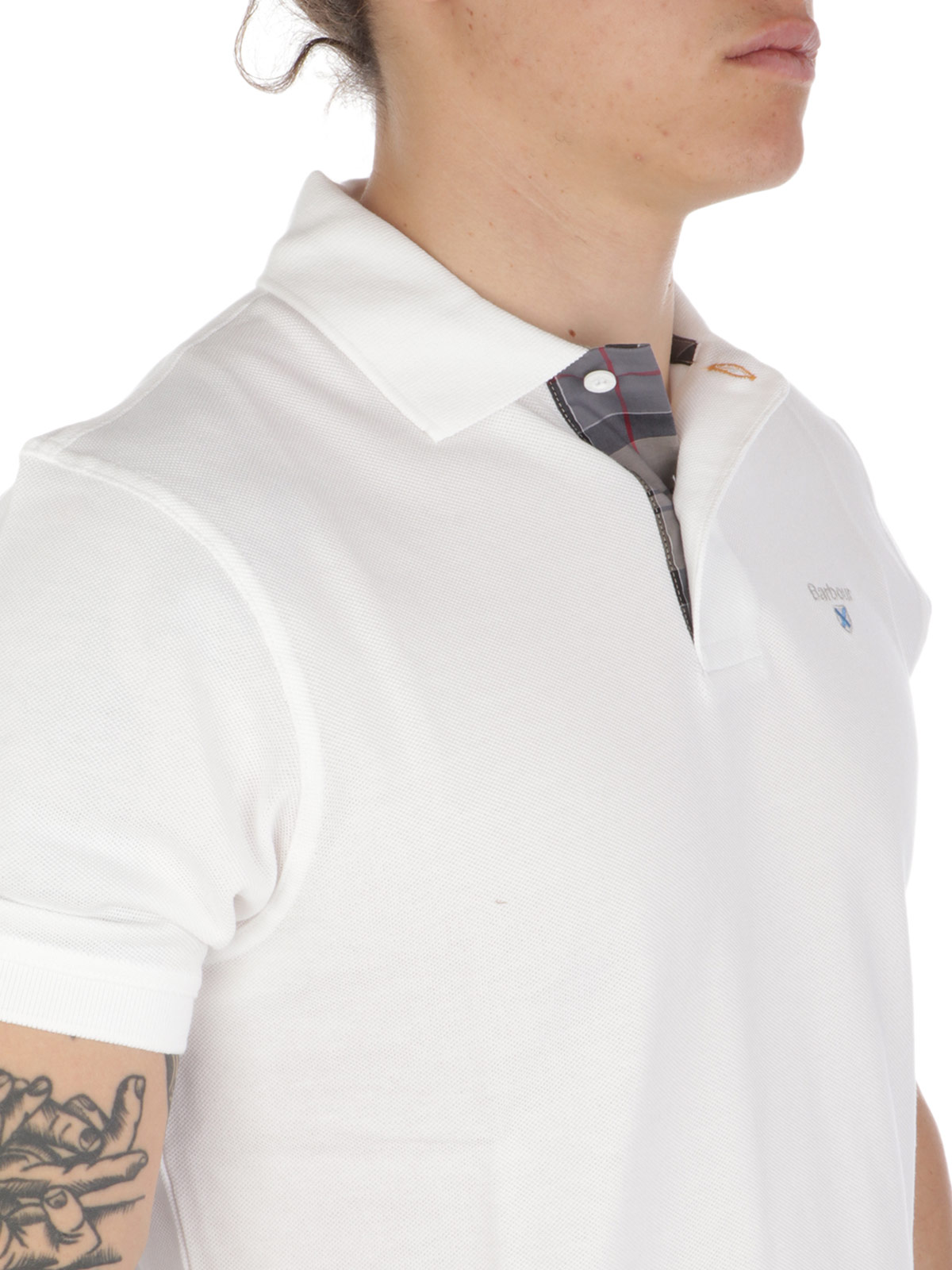 Picture of BARBOUR | Men's Piquè Cotton Polo Shirt