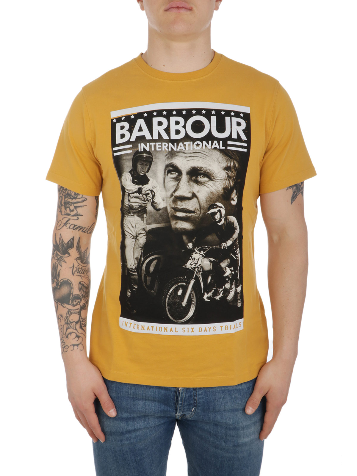 barbour steve mcqueen tee shirts