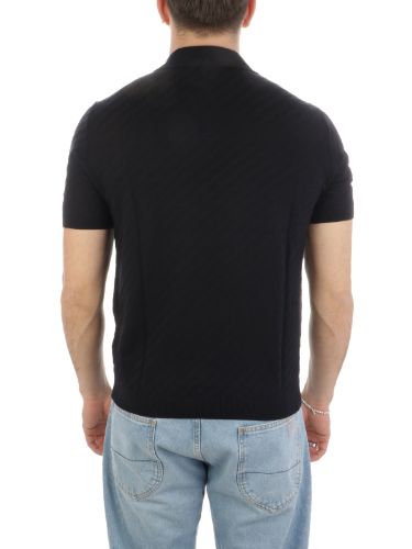 Immagine di EMPORIO ARMANI | Polo Uomo Testurizzata in Lyocell