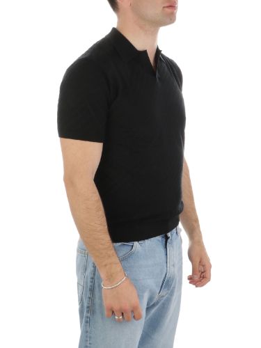 Picture of EMPORIO ARMANI | Men's Lyocell Texturized Polo