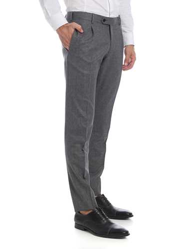Immagine di LBM 1911 | Pantaloni Uomo in Lana con Pinces