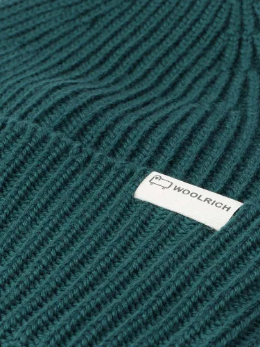 Picture of WOOLRICH | Men's Ribbed Beanie in Wool