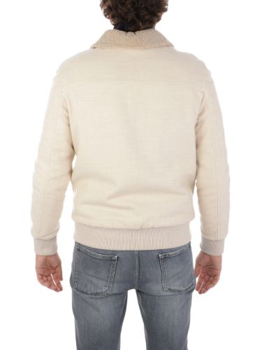 Picture of ELEVENTY | Men's Shearling Wool Bomber Jacket