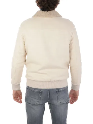 Picture of ELEVENTY | Men's Shearling Wool Bomber Jacket