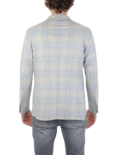 Immagine di TAGLIATORE | Giacca Uomo Finestrata in Lana e Cashmere