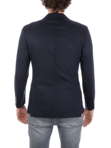 Picture of ELEVENTY | Men's Double-Breasted Wool and Cashmere Blazer