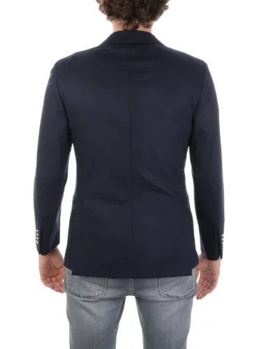 Picture of ELEVENTY | Men's Double-Breasted Wool and Cashmere Blazer