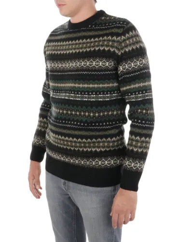 Picture of BARBOUR | Men's Fairisle Crew Neck Sweater