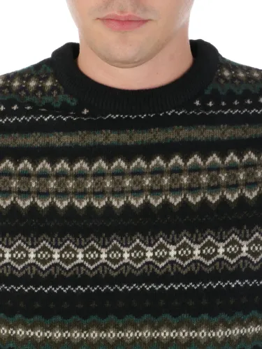 Picture of BARBOUR | Men's Fairisle Crew Neck Sweater