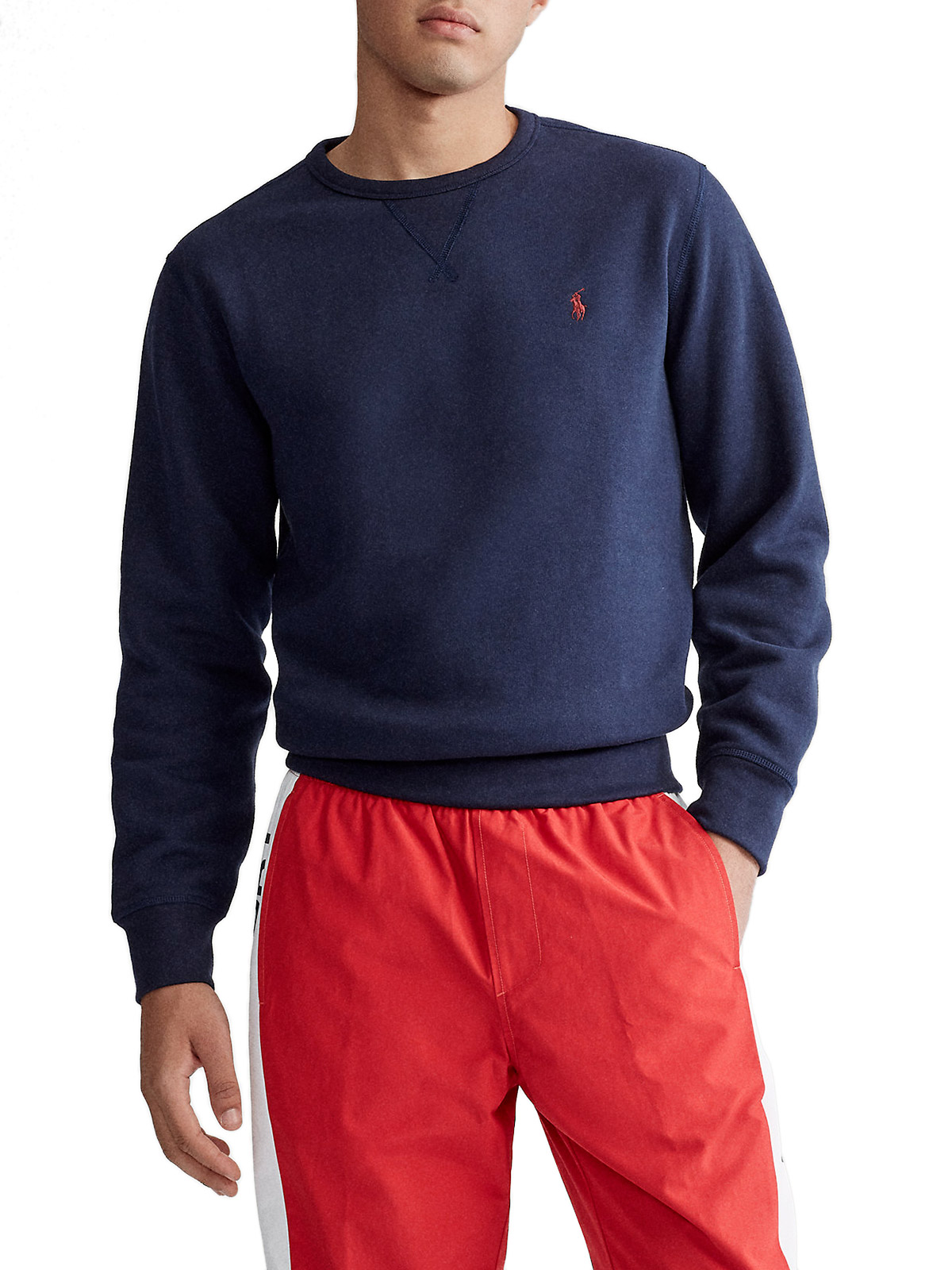 polo ralph lauren men's fleece crewneck sweatshirt