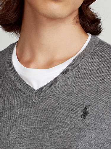 Picture of POLO RALPH LAUREN | Men's Wool V-Neck Sweater