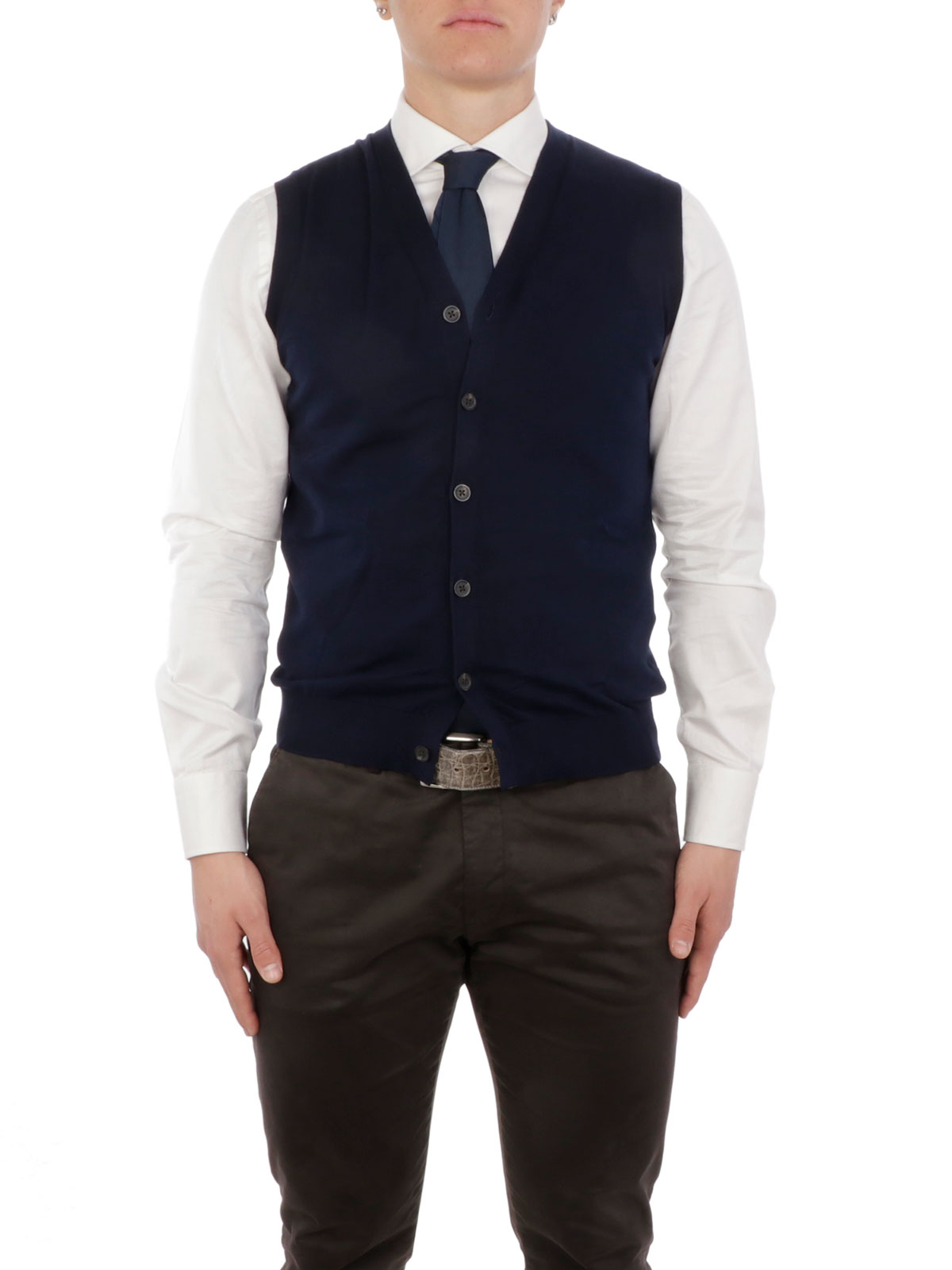 ALTEA Gilet Uomo in Cotone 01 | 195.1234 | Botta \u0026 B Abbigliamento