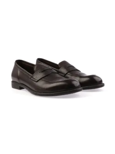 Picture of HUNDRED 100 | Men's Leather Loafers with Band