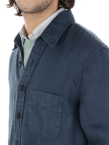 Picture of ASPESI | Men's Utility Hemp Shirt