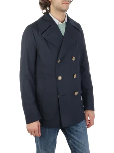 Picture of AQUASCUTUM | Men's Cotton Peacoat