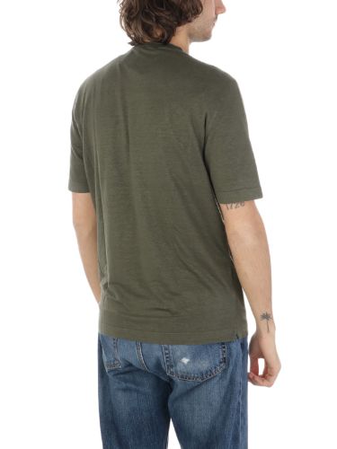 Immagine di FILIPPO DE LAURENTIIS | T-Shirt Uomo in Lino Stretch