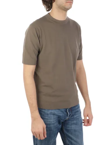 Picture of FILIPPO DE LAURENTIIS | Men's Crepe Cotton T-Shirt