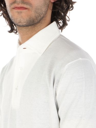 Immagine di FILIPPO DE LAURENTIIS | Polo Uomo in Crepe di Cotone
