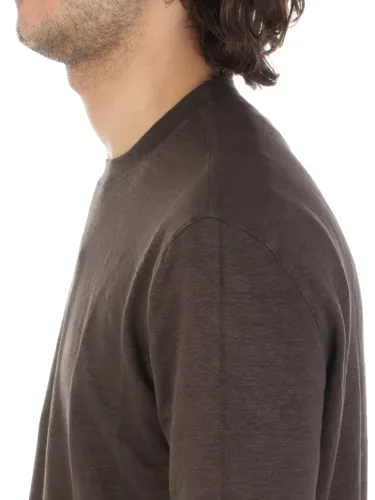 Picture of FILIPPO DE LAURENTIIS | Men's Stretch Linen T-Shirt