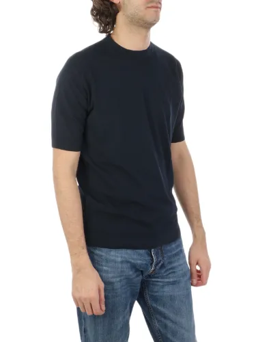 Picture of FILIPPO DE LAURENTIIS | Men's Crepe Cotton T-Shirt