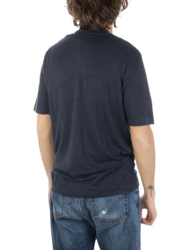 Immagine di FILIPPO DE LAURENTIIS | T-Shirt Uomo in Lino Stretch