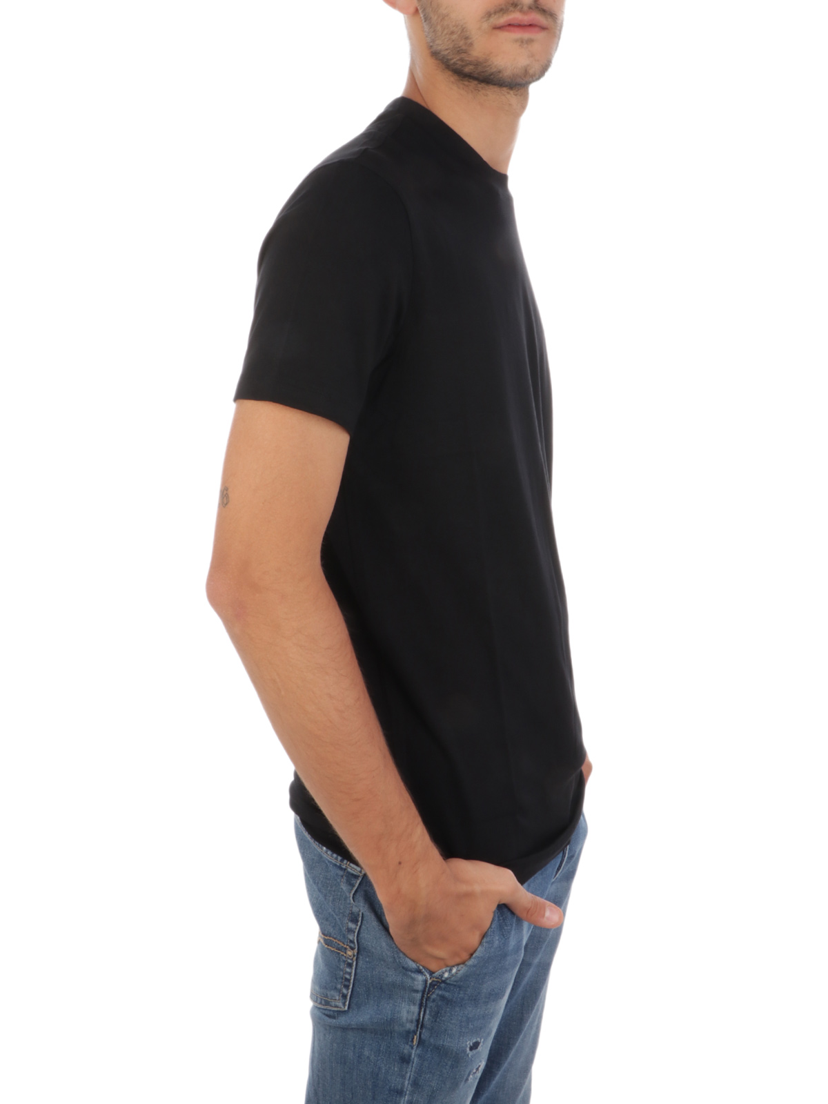 Picture of EMPORIO ARMANI | Men's Stretch Viscose T-Shirt